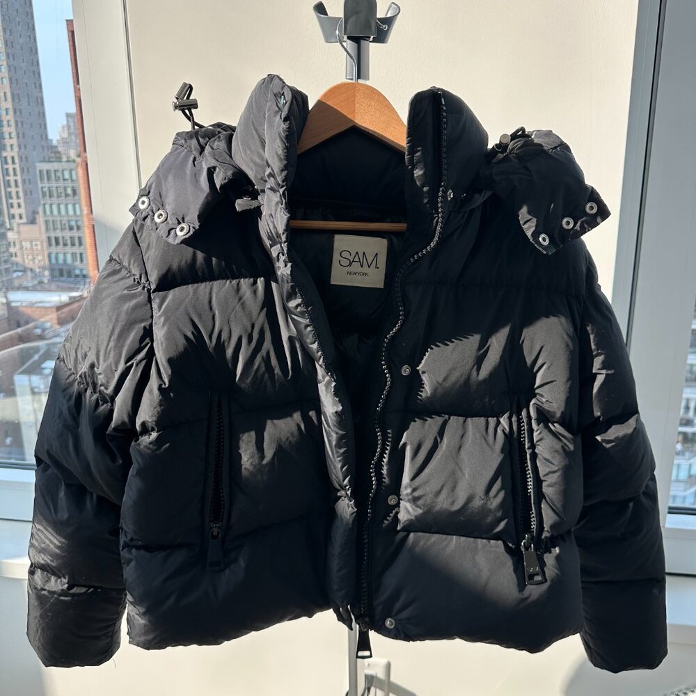 SAM New York Puffer jacket JORDY - Matt Black